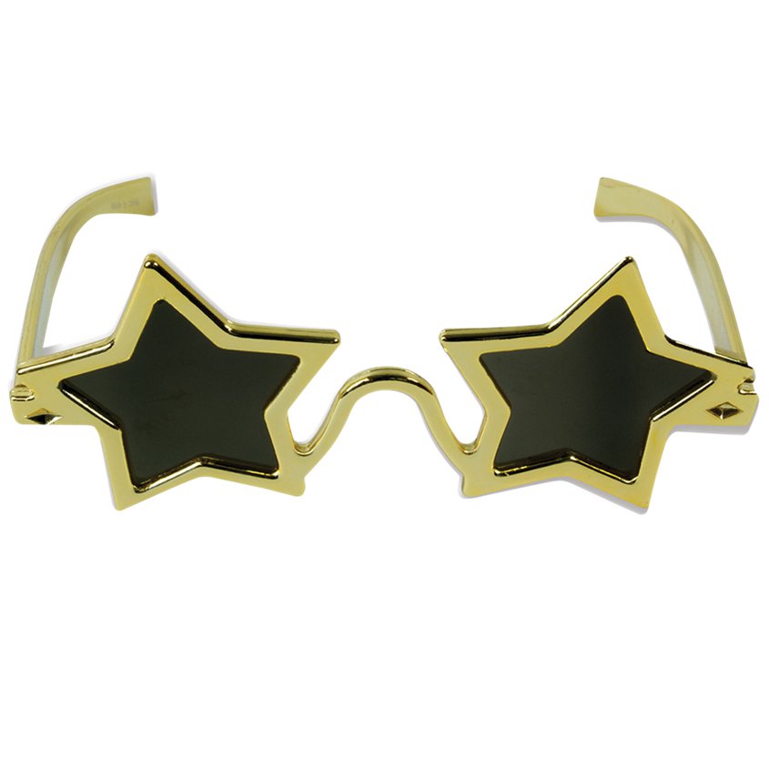 Gold Star Novelty Glasses